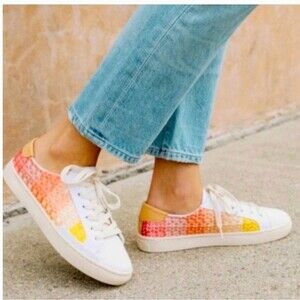 Soludos Chiaozza Ombre Embroidered Sneakers